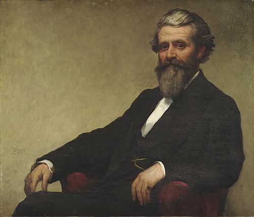 William Morris Hunt Judge John Lowell oil painting image